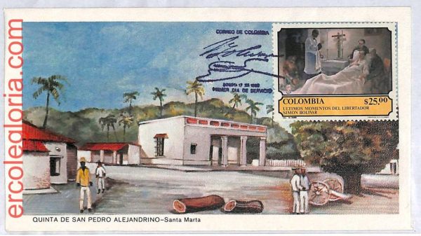 ai3165 - COLOMBIA - POSTAL HISTORY - Set of 2 FDC - ART - 1988