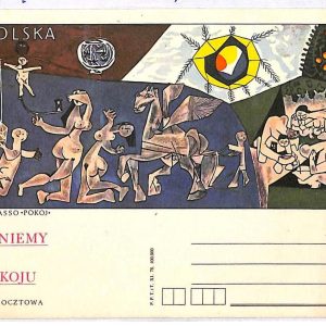 ai3167 - POLAND - POSTAL HISTORY - Postal Stationery Card - ART Picasso