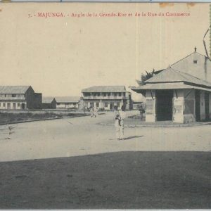 81177 - MADAGASCAR - POSTAL HISTORY - POSTCARD postmarked LA REUNION paquebot