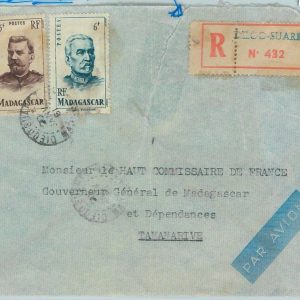 67327 -  FRENCH COLONIES: MADAGASCAR - Postal History - COVER from DIEGO SUAREZ