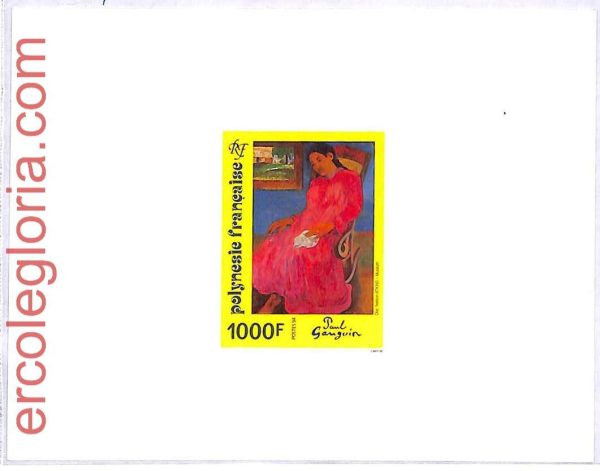 ai3162 - FRENCH POLYNESIE - stamp -  Deluxe Proof - 1994 GAUGIN
