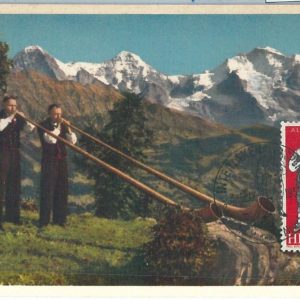 68915 - SWITZERLAND -  MAXIMUM CARDS 1955  - ETHNIC Music