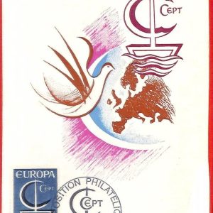 aa3309 - FRANCE  - POSTAL HISTORY -  FDC  Maximum Card 1966 - EUROPA CEPT Expo