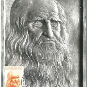 71036 -  ITALY - Postal History - MAXIMUM CARD -  LEONARDO da VINCI  1953