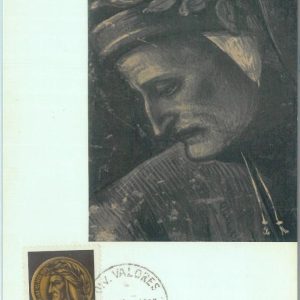 83729 - URUGUAY - Postal History -  MAXIMUM CARD  1967   LITERATURE  Dante