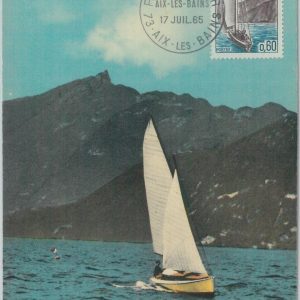 81255 - FRANCE  - Postal History -  FDC  MAXIMUM CARD -   BOATS 1965