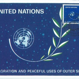 72817 - UNITED NATIONS - Postal History - MAXIMUM CARD - SPACE 1982