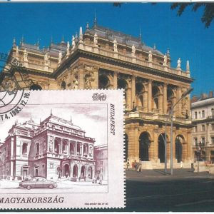 72810 - HUNGARY  - Postal History - MAXIMUM CARD - ARCHITECTURE Theatre  1993