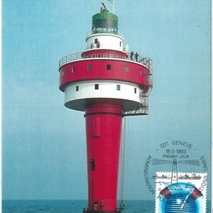 68861 - UNITED NATIONS  - Postal History - MAXIMUM CARD 1983 - LIGHTHOUSE