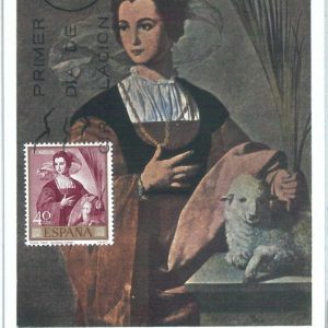 68910 - SPAIN -   MAXIMUM CARD   1969  - ART