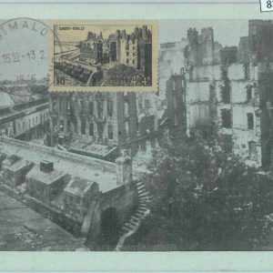 83658 - FRANCE  - Postal History -  MAXIMUM CARD  1946  ARCHITECTURE