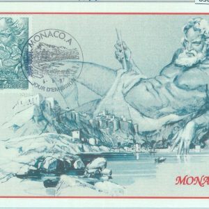 83626 - MONACO  - Postal History - MAXIMUM CARD - Architecture MYTHOLOGY 1997