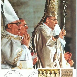 72698 - VATICANO - Postal History - MAXIMUM CARD - RELIGION  1978