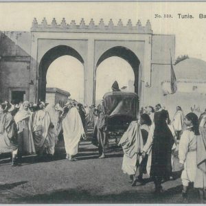 80312  -  TUNISIA  - VINTAGE POSTCARD -  TUNIS