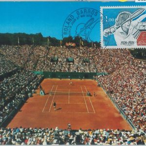 81259 -  FRANCE  - Postal History -  FDC  MAXIMUM CARD -  SPORT Tennis  1978
