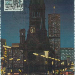 89868 - GERMANY Berlin - Postal History - MAXIMUM CARD -  ARCHITECTURE 1965