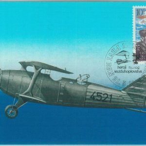 83650 - YUGOSLAVIA  - Postal History -  MAXIMUM CARD  1985  Aviation