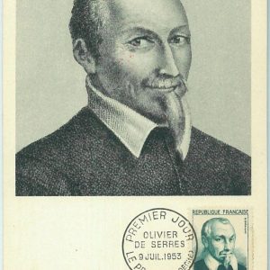68630 - FRANCE  - Postal History - MAXIMUM CARD 1953 - AGRICOLTURE