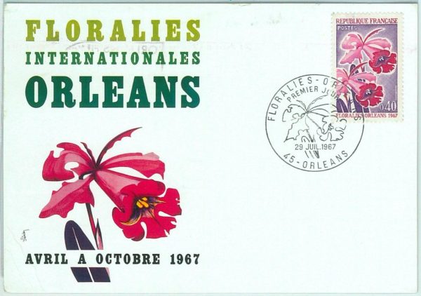 68633 - FRANCE  - Postal History - MAXIMUM CARD 1967  - FLOWERS
