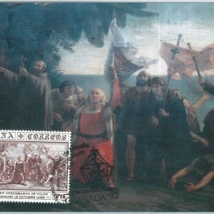69163 -  SPAIN - Postal History - MAXIMUM CARD 1992  - Christopher Columbus