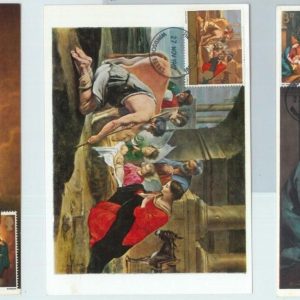 81362 - GREAT BRITAIN - Postal History: set 3  MAXIMUM CARDS - RELIGION art 1967