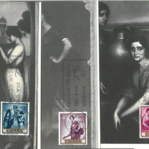 68888 - SPAIN - Set of 10 MAXIMUM CARDS 1965 - ART Torres