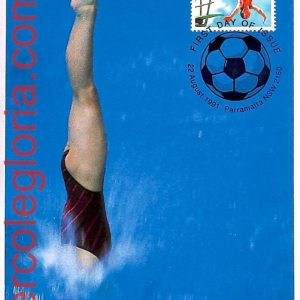 ai3894 - Australia - POSTAL HISTORY - FDC on Stationery Card - Swimming - 1991