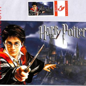 ai3312 - BELGIUM  - POSTAL HISTORY - Set of 2 official Postcards  HARRY POTTER