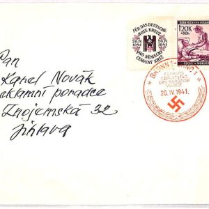 ai3353 - Bohemia&Moravia -  POSTAL HISTORY - Cover - Red Cross - 1941