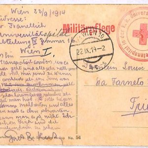 ai3351 - Austria -  POSTAL HISTORY - Postcard - Red Cross Wien - 1914