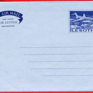 aa2302  -  LESOTHO   - Postal HISTORY - STATIONERY Aerogramme