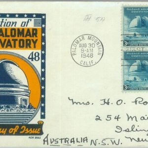 86518 - USA - Postal History - Cachet Craft FDC Cover 1948 - SPACE  Observatory
