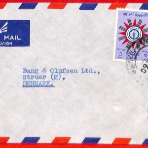 aa4109 - IRAQ - POSTAL HISTORY - AIRMAIL  COVER to DENMARK  1960