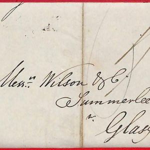 ai5780 - GB - Postal History -PREPHILATELIC COVER from  Dudley - 1838