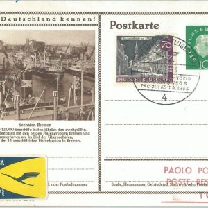 72168 - GERMANY - Postal History -  First FLIGHT : Dusseldorf - Tokyo  1963
