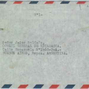 84840 - NICARAGUA - Postal History - COVER to ARGENTINA Boy Scouts SCOUTING 1950