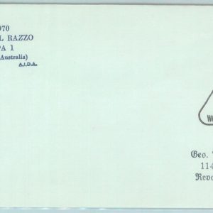 83256 - AUSTRALIA - Postal History - ROCKET Flight Cover: EUROPA 1  1970