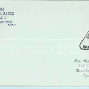 83255 - AUSTRALIA - Postal History - ROCKET Flight Cover: EUROPA 1  1970