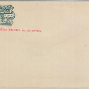 79034 - MEXICO - POSTAL HISTORY -  POSTAL STATIONERY COVER Wells Fargo -  Eagles