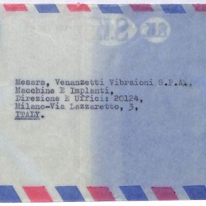 ai1752 - IRAQ  - Postal History - AIRMAIL COVER to ITALY 1970'S