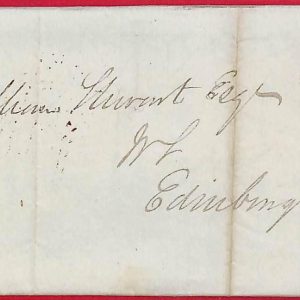 ai5779 - GB - Postal History -PREPHILATELIC COVER from  Dumfries 1833