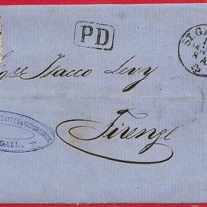 ai5714 - SWITZERLAND - Postal History  - EARLY COVER from St.Gallen - 14.1.66
