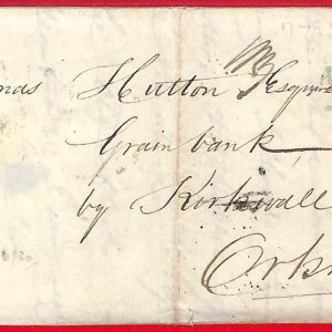 ai5765 - GB - Postal History -PREPHILATELIC COVER from  Leith -  1830
