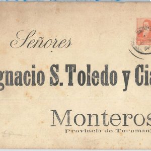 72206 - ARGENTINA - POSTAL HISTORY - Private Print STATIONERY COVER