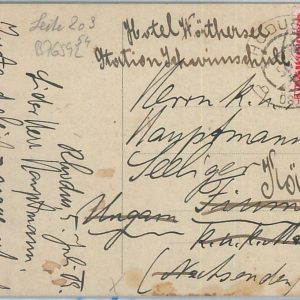 75297- AUSTRIAN Levant - Postal History - POSTCARD from RHODUS 1909 Greece
