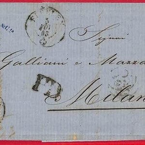 ai5713 - SWITZERLAND - Postal History  - EARLY COVER from Fluelen - 3.11.63