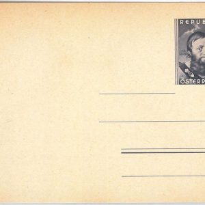 65937 - AUSTRIA  - POSTAL HISTORY -  PRIVATE  STATIONERY  CARD