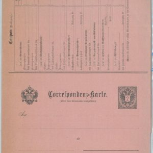 81856 - AUSTRIA - POSTAL HISTORY - MONEY ORDER  Stationery Card - STEUER POST 3