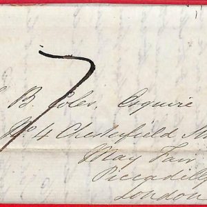 ai5760 - GB - Postal History -PREPHILATELIC COVER from  Basingstoke 1835