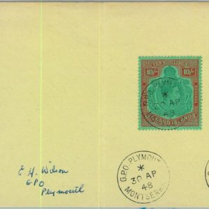 BK0437 - LEEWARD ISLANDS - Postal History -  SG # 113b on COVER  1948